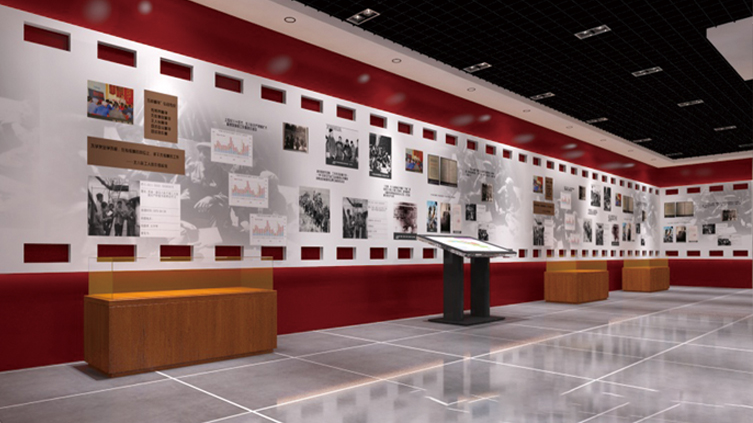 展廳設(shè)計，企業(yè)宣傳，鑫時空，企業(yè)展廳，展廳