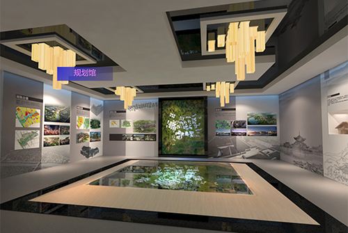現代化展廳設計的現實和虛擬