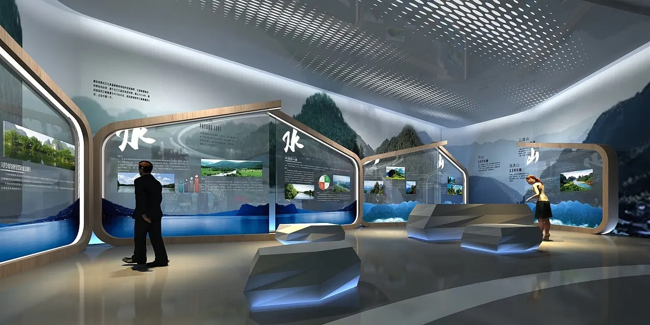 展廳布置 ，展廳 ，鑫時(shí)空