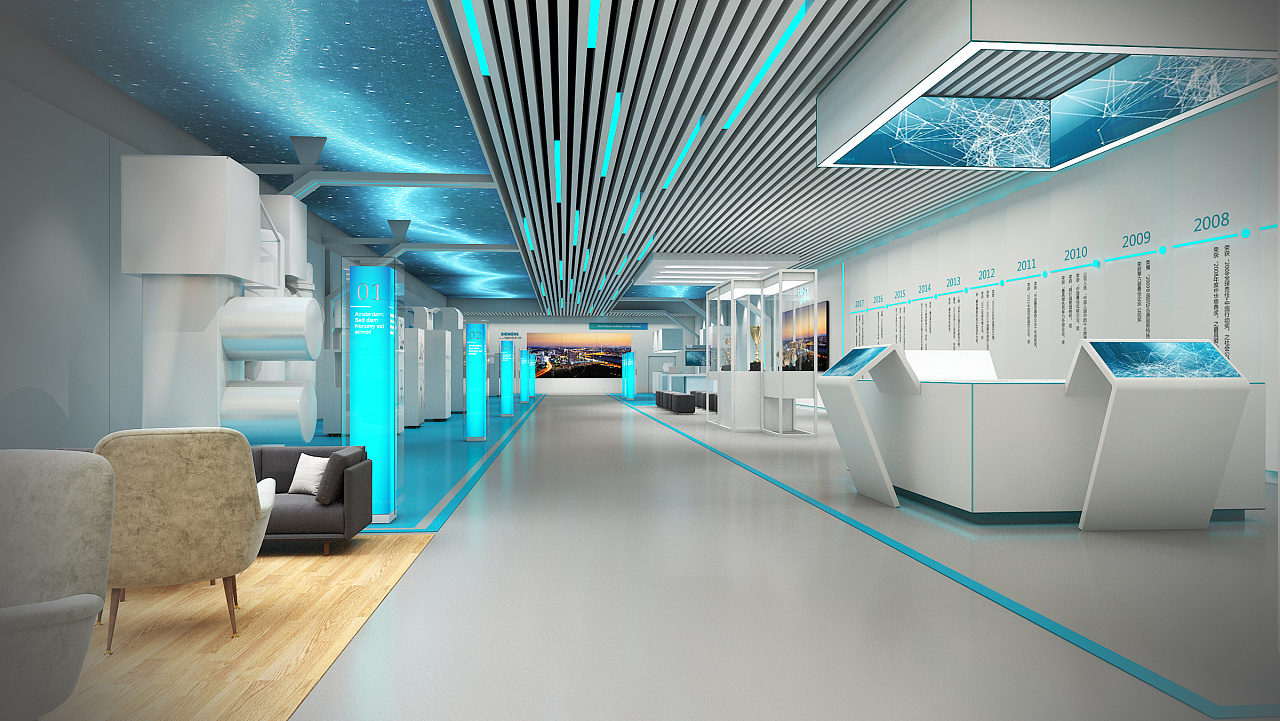 展廳設(shè)計除了華麗的外表設(shè)計外還有哪些問題需要注意